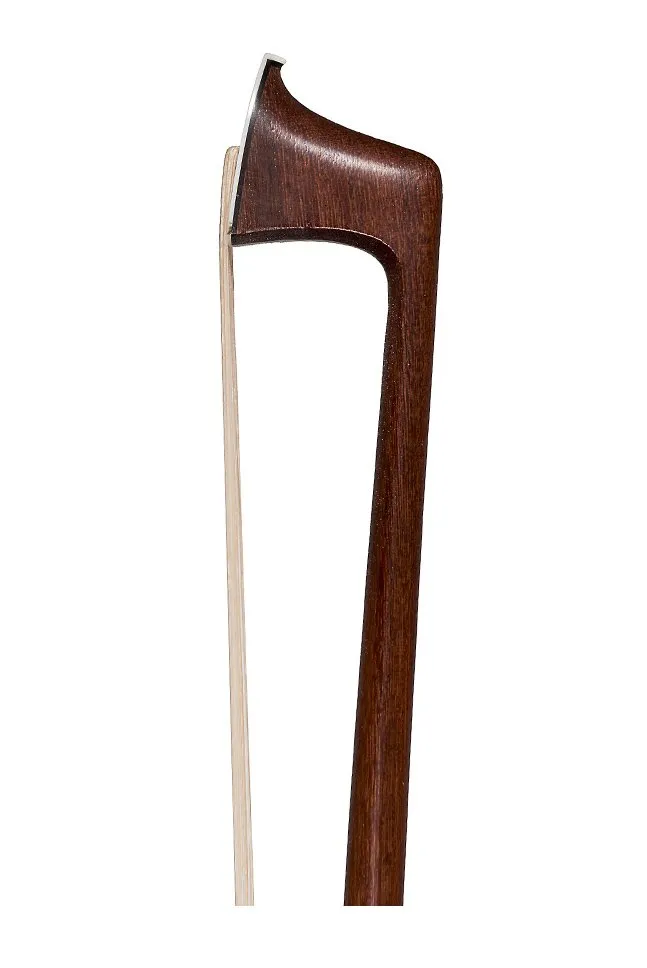 A Nickel-Mounted Violin Bow by Nicolas Simon FR
